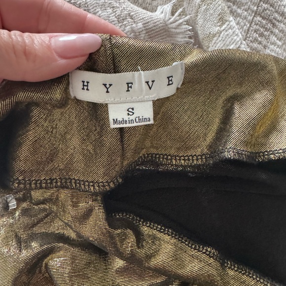 HYFVE Gold Backless Dress - Picture 4 of 5